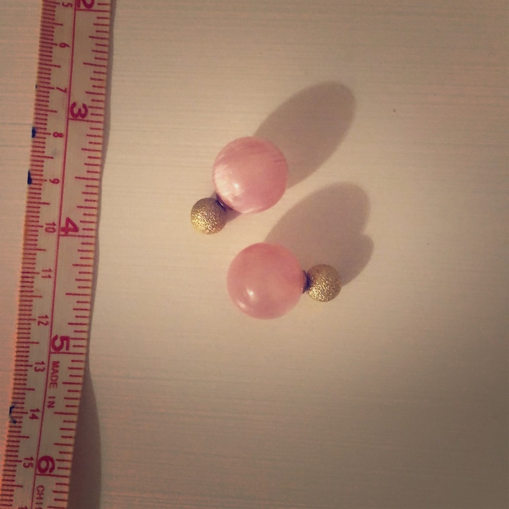 Double sided earrings